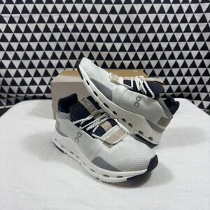 ON Running Cloud Cloudnova Women's White Sand Running Sneakers